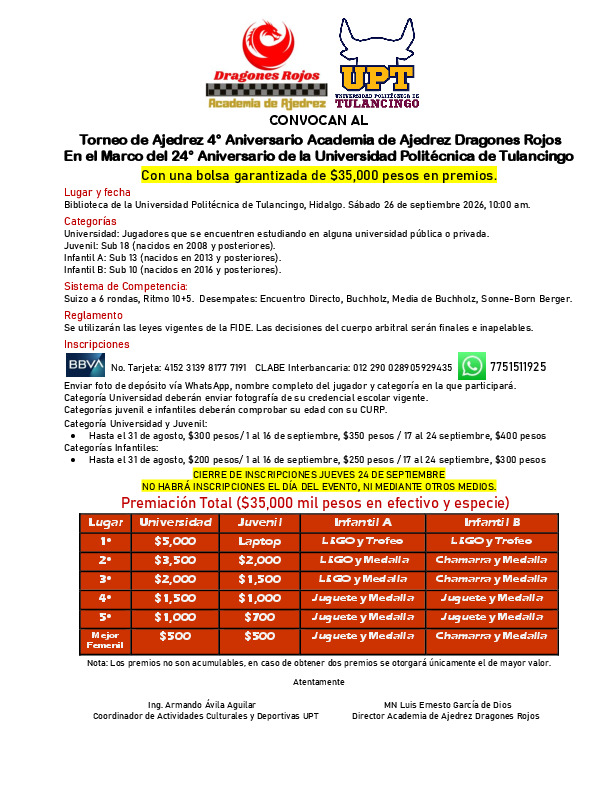 Ver pagina torneo
